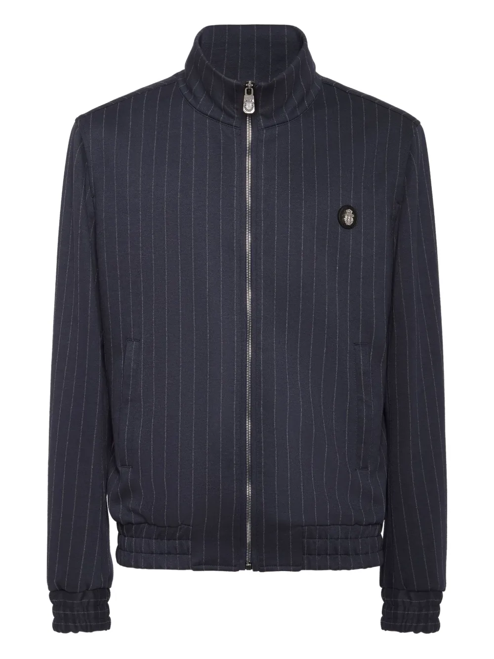 

Куртка на молнии в тонкую полоску Billionaire, синий