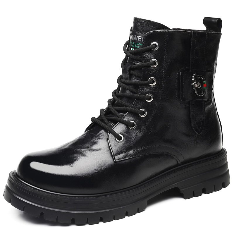 

Ботинки Short Martin мужские черные Romon, Черный, Ботинки Short Martin мужские черные Romon