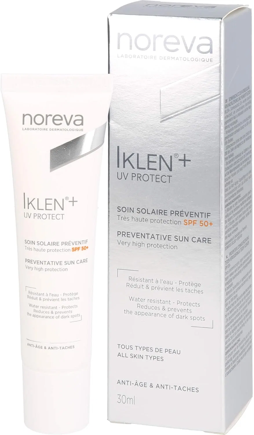 Солнцезащитный крем «Iklen Preventive Sun Protection Care Against Stains» SPF 50+ от Noreva Icf — фото 2