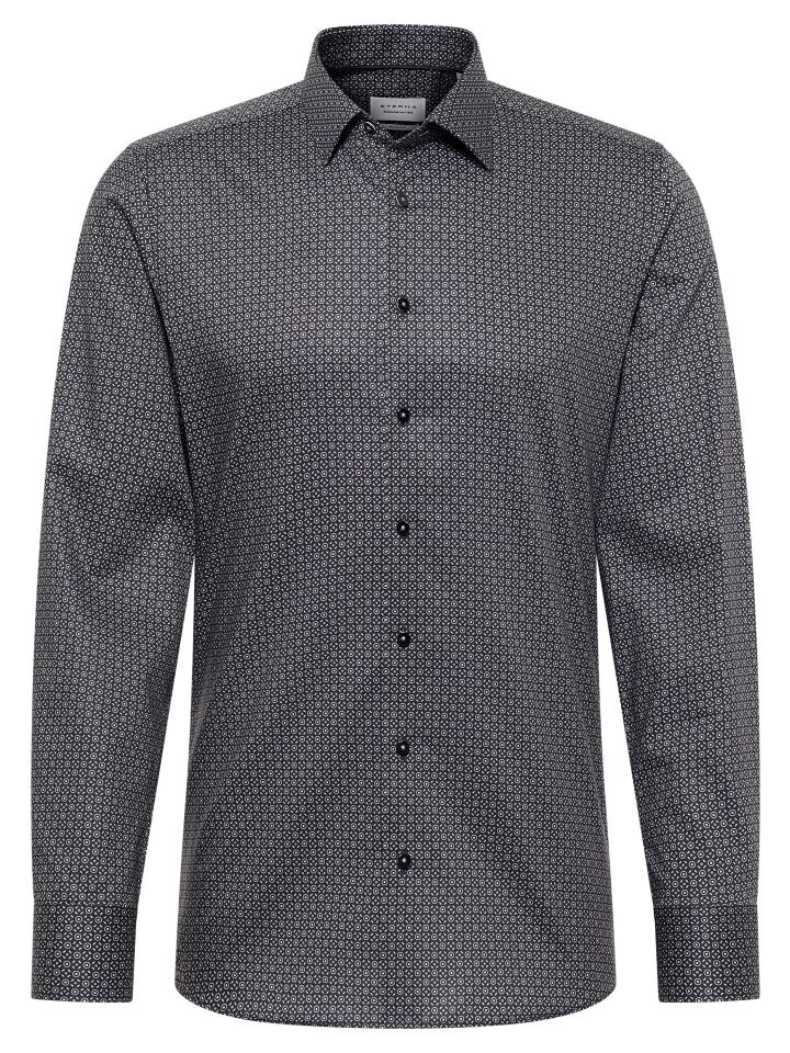 

Рубашка Eterna Hemd SLIM FIT, антрацит