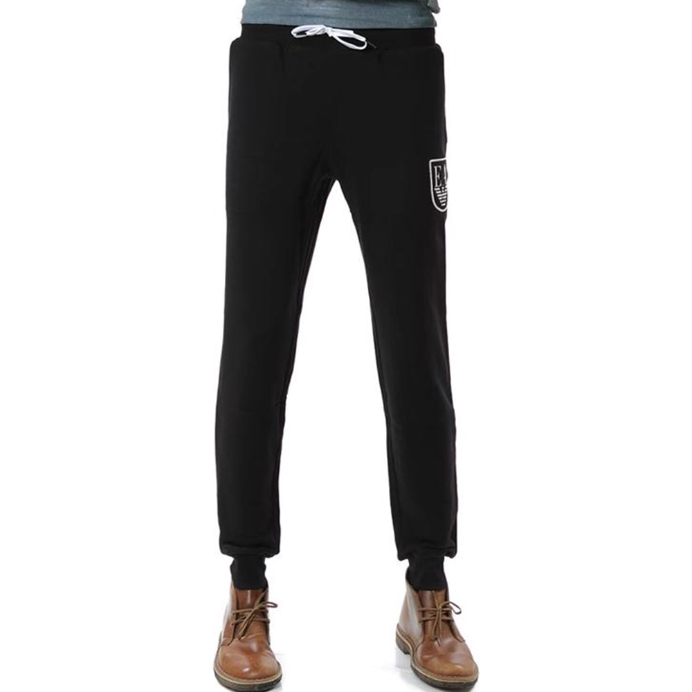 

EMPORIO ARMANI Брюки повседневные мужские черные SS23