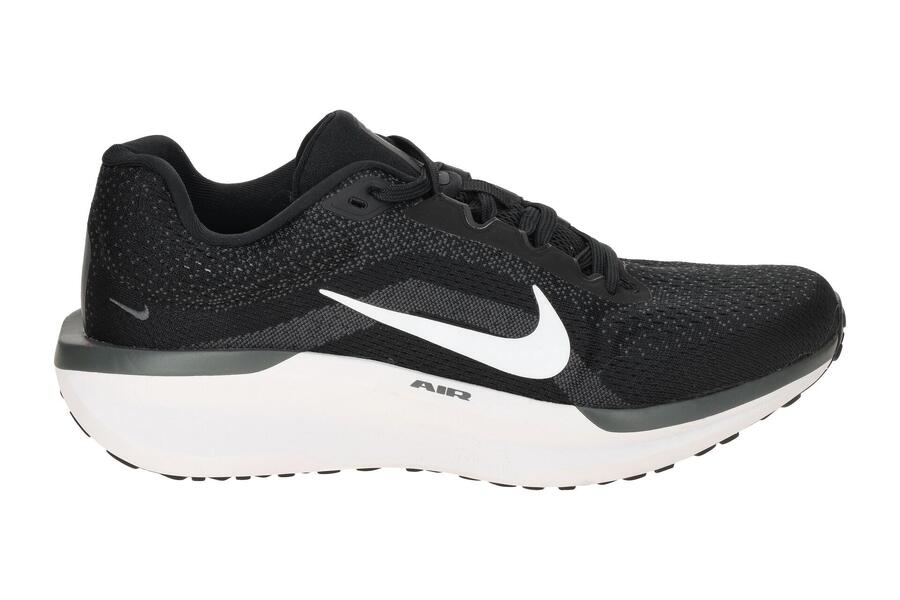 Кроссовки NIKE AIR Winflow черные серые меланжевые женские — фото 2