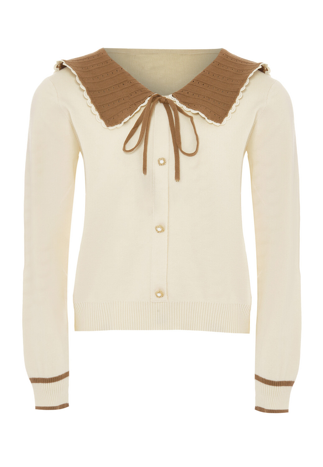 

Толстовка NAEMI Cardigan, бежевый