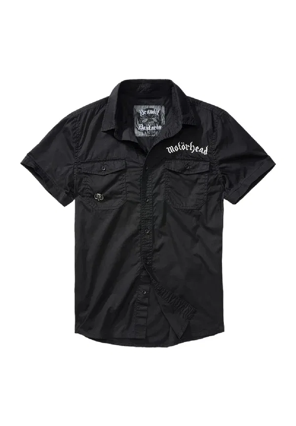 Футболка с коротким рукавом Motörhead Brandit, черный