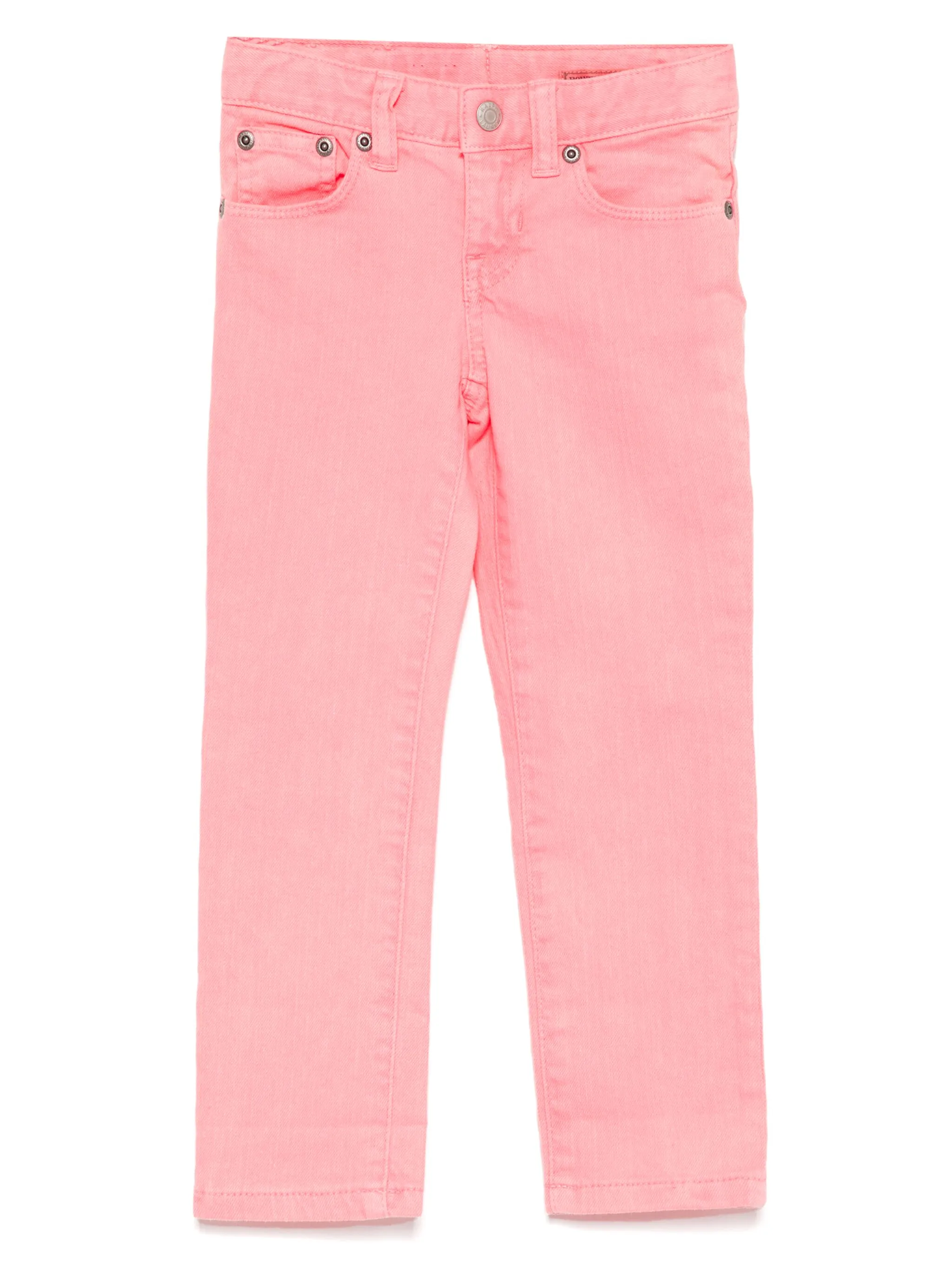 

Прямые джинсы Polo Ralph Lauren Kids, розовый