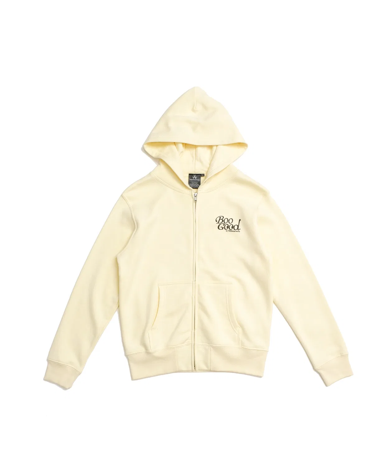 Детская кофта-худи Zip Hoodie TM paint с принтом, VIRGO, натуральный
