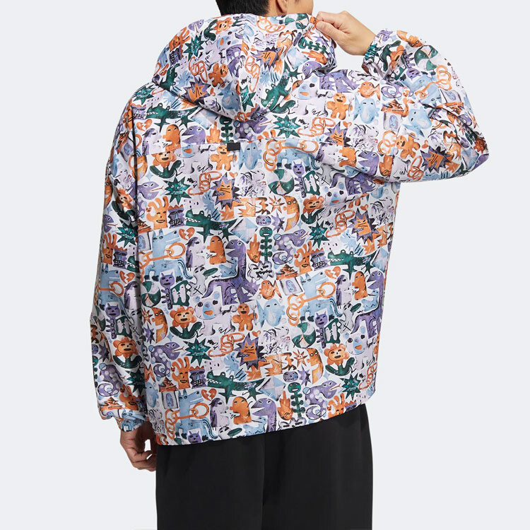 Куртка унисекс многоцветная Adidas Originals, цвет Multicolor — фото 3