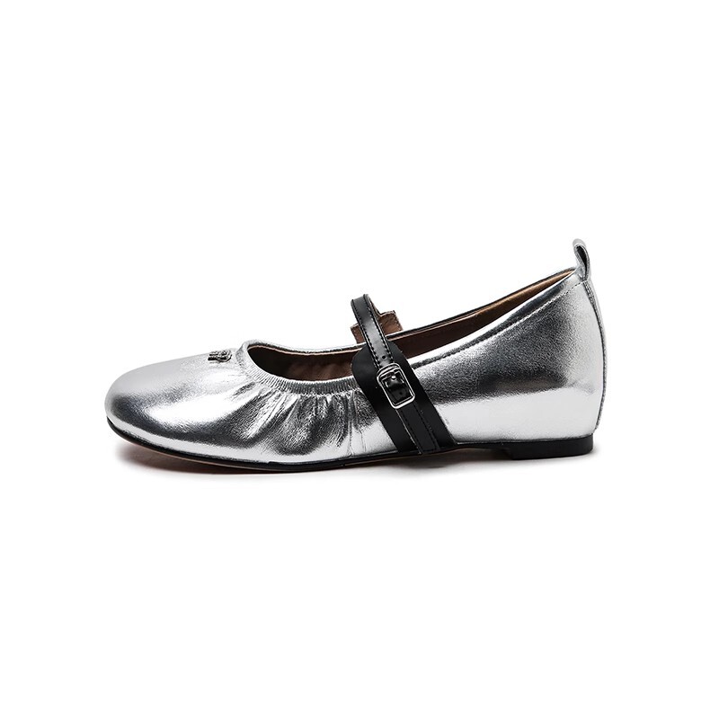 

Туфли MUKALUO Mary Jane Shoes Women's, серебряный