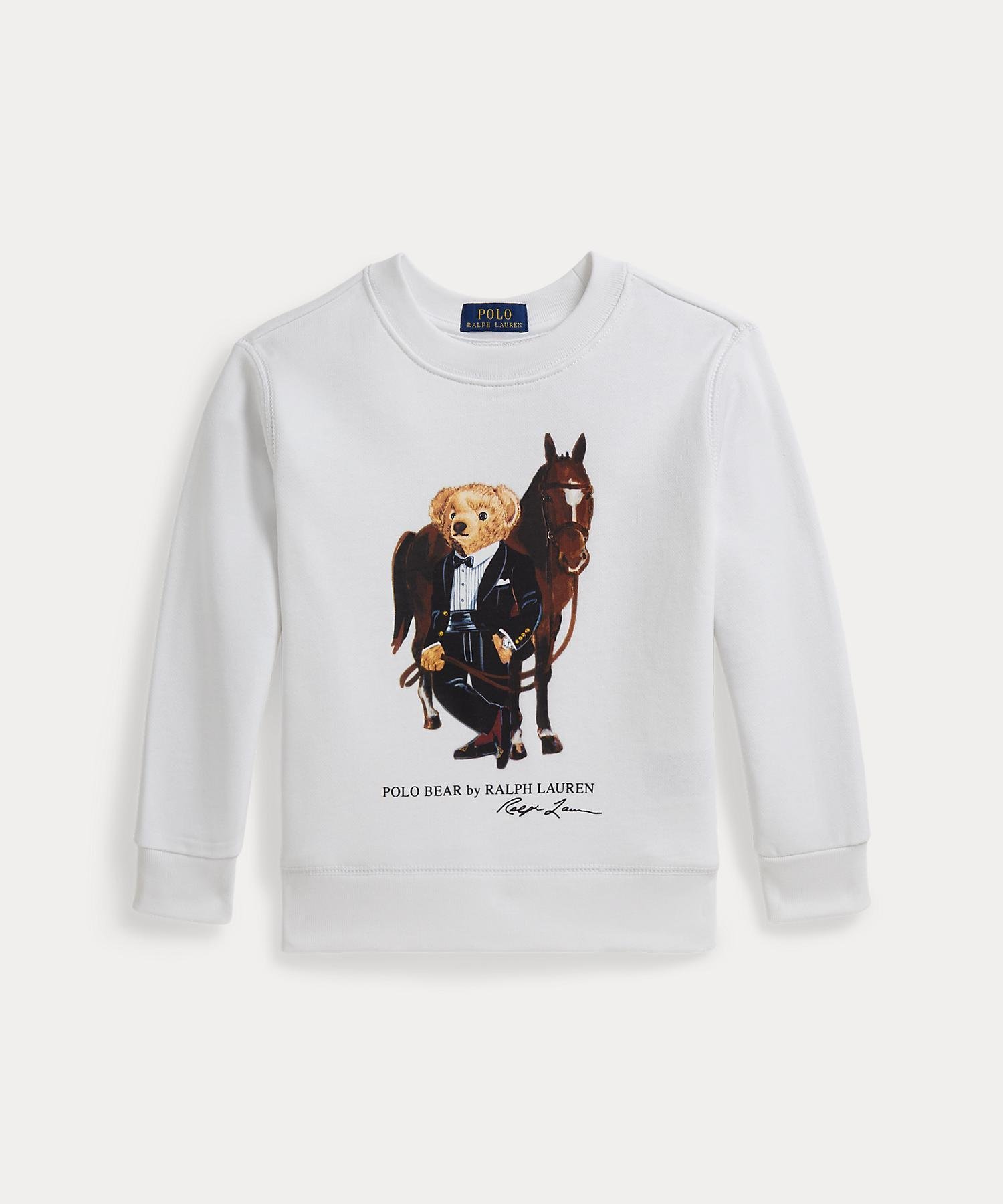 Свитшот Polo Bear, посвященный Китайскому Новому году (для мальчиков, 2-7 лет) Polo Ralph Lauren, 100 White