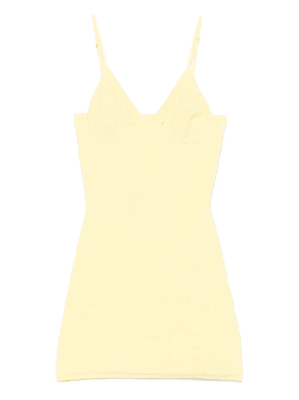 

Платье La Mini Robe Scala JACQUEMUS, желтый