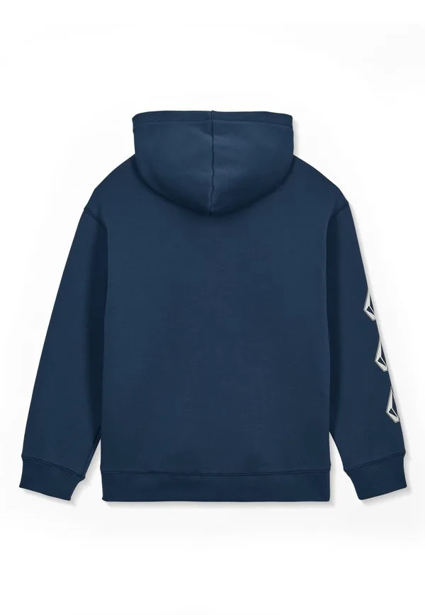 Культовая толстовка на молнии с каменной отделкой Volcom, Dust Bowl Indigo — фото 4