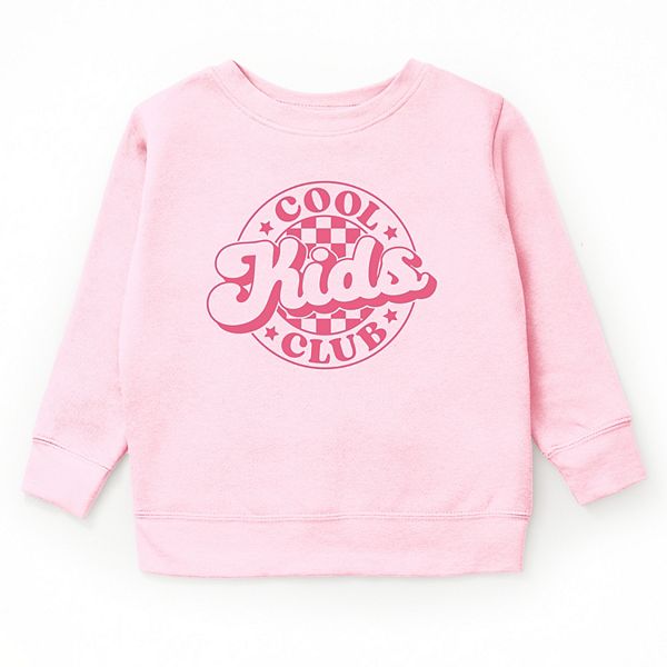 

Свитшот Cool kids club в клетку The Juniper Shop, Pink
