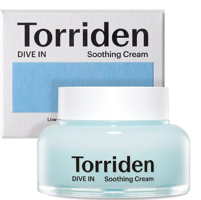 

Torriden DIVE-IN Low Molecular Hyaluronic Acid Soothing Cream, Крем для лица, 100мл
