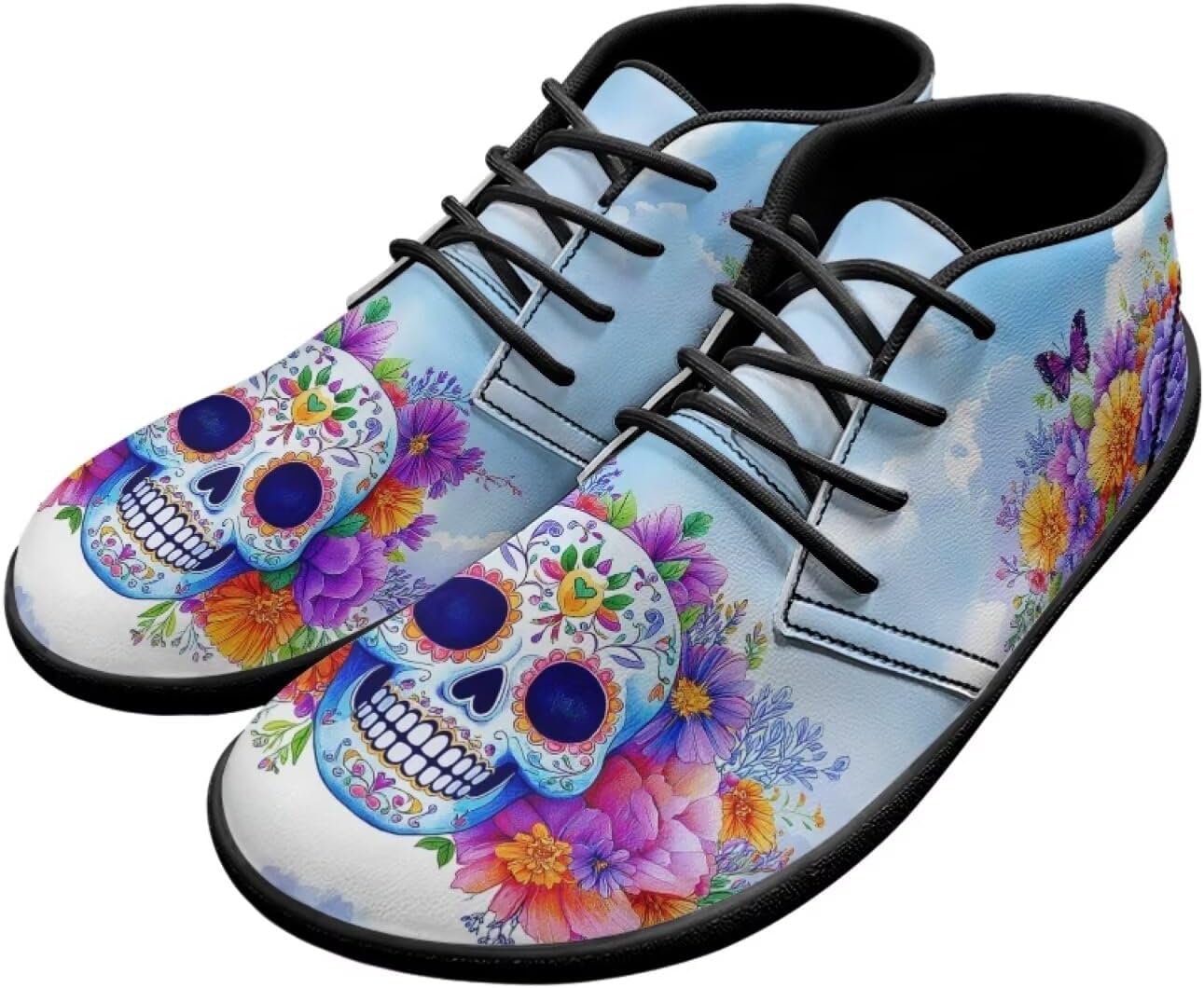 

Мужские низкие кроссовки для ходьбы из искусственной кожи, спортивные кроссовки, повседневные деловые кроссовки Ecaestolph, голубой