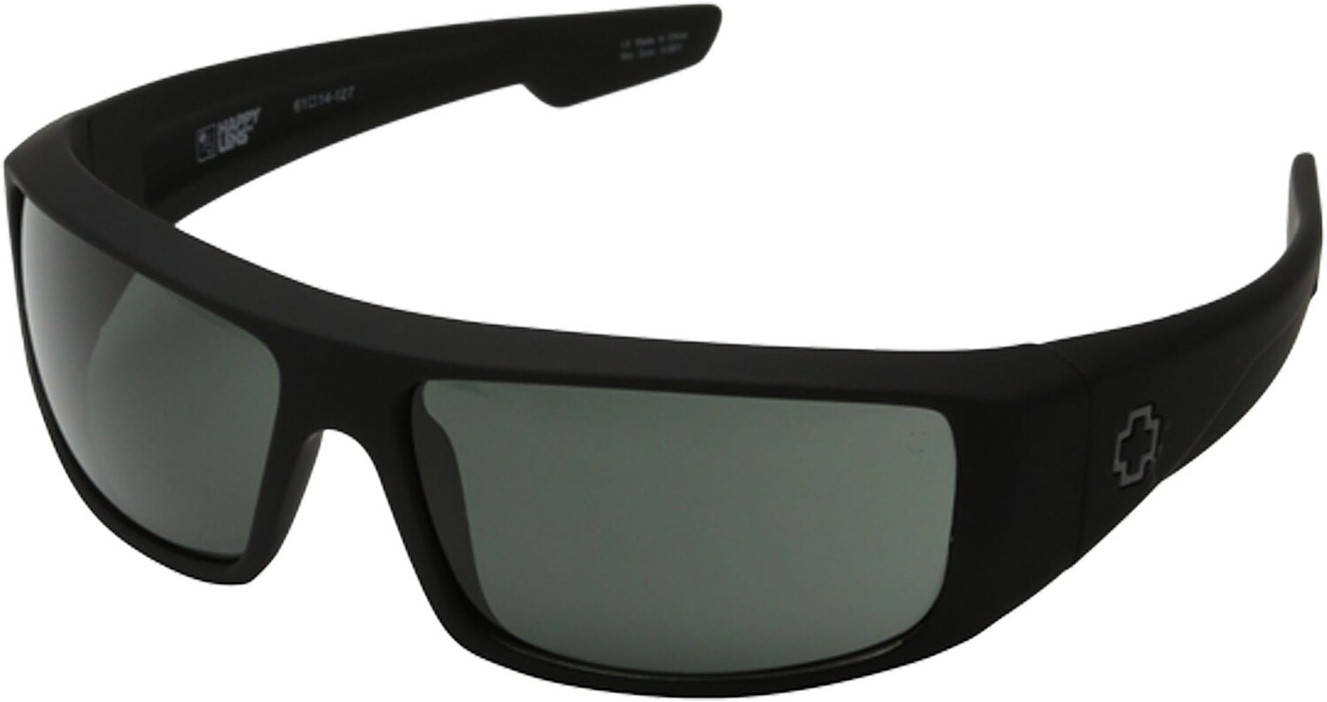 

Солнцезащитные очки Logan Spy Optic, цвет Soft Matte Black/HD Plus Gray Green