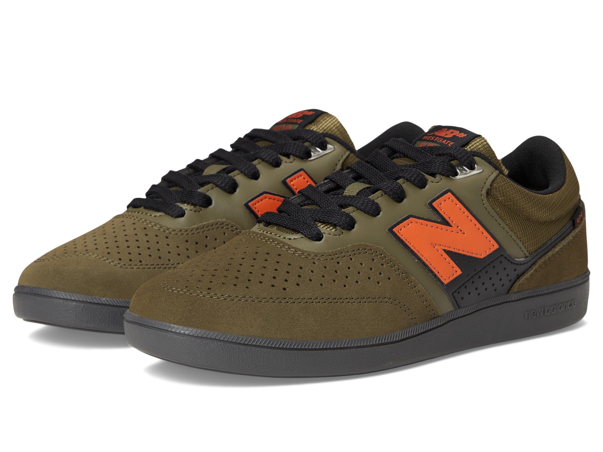Кроссовки Unisex New Balance Numeric 508 - Brandon Westgate, цвет Olive/Rust