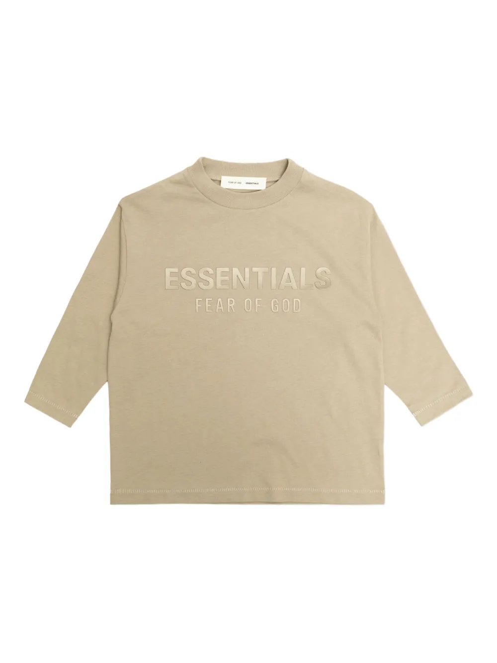 

Топ с длинными рукавами и логотипом FEAR OF GOD ESSENTIALS KIDS, нейтральный