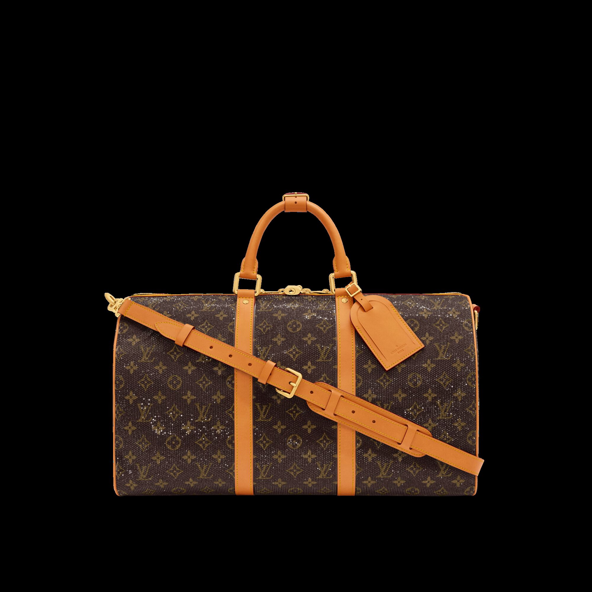 

Сумка Keepall Bandoulière 50 Louis Vuitton, коричневый