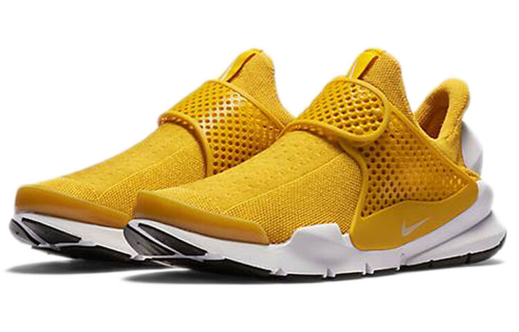Nike Sock Dart Lifestyle Shoes Women's Low-top Yellow — фото 3