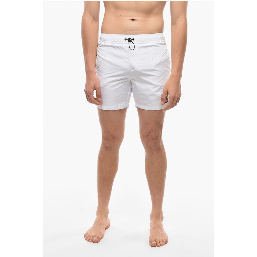 

Шорты для плавания RUE ST-GUILLAUME однотонные, базовые, с 3 карманами Karl Lagerfeld, White