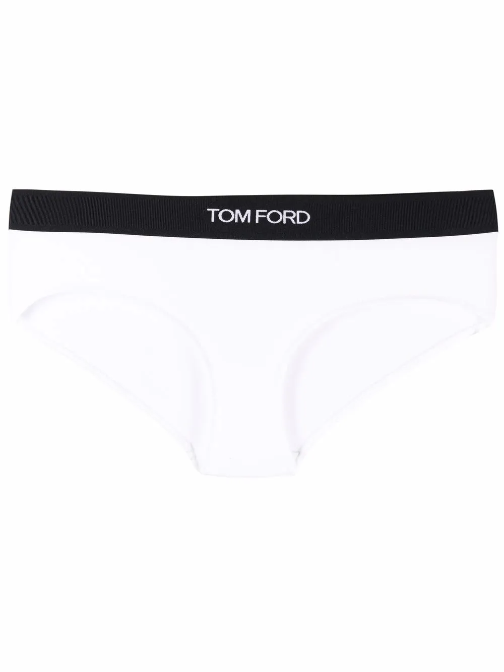 

Трусы-брифы с логотипом на поясе TOM FORD, белый