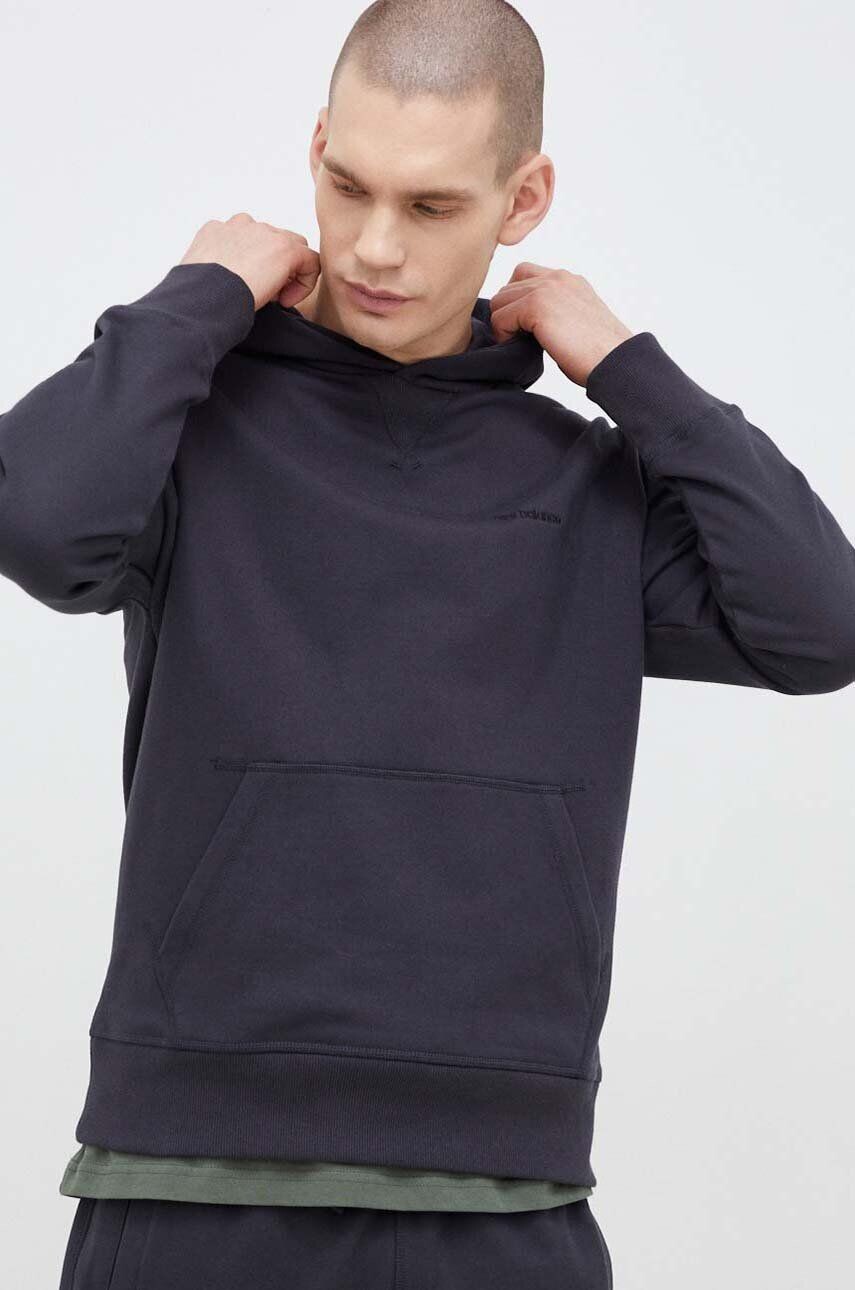 

Хлопковая толстовка New Balance, серый