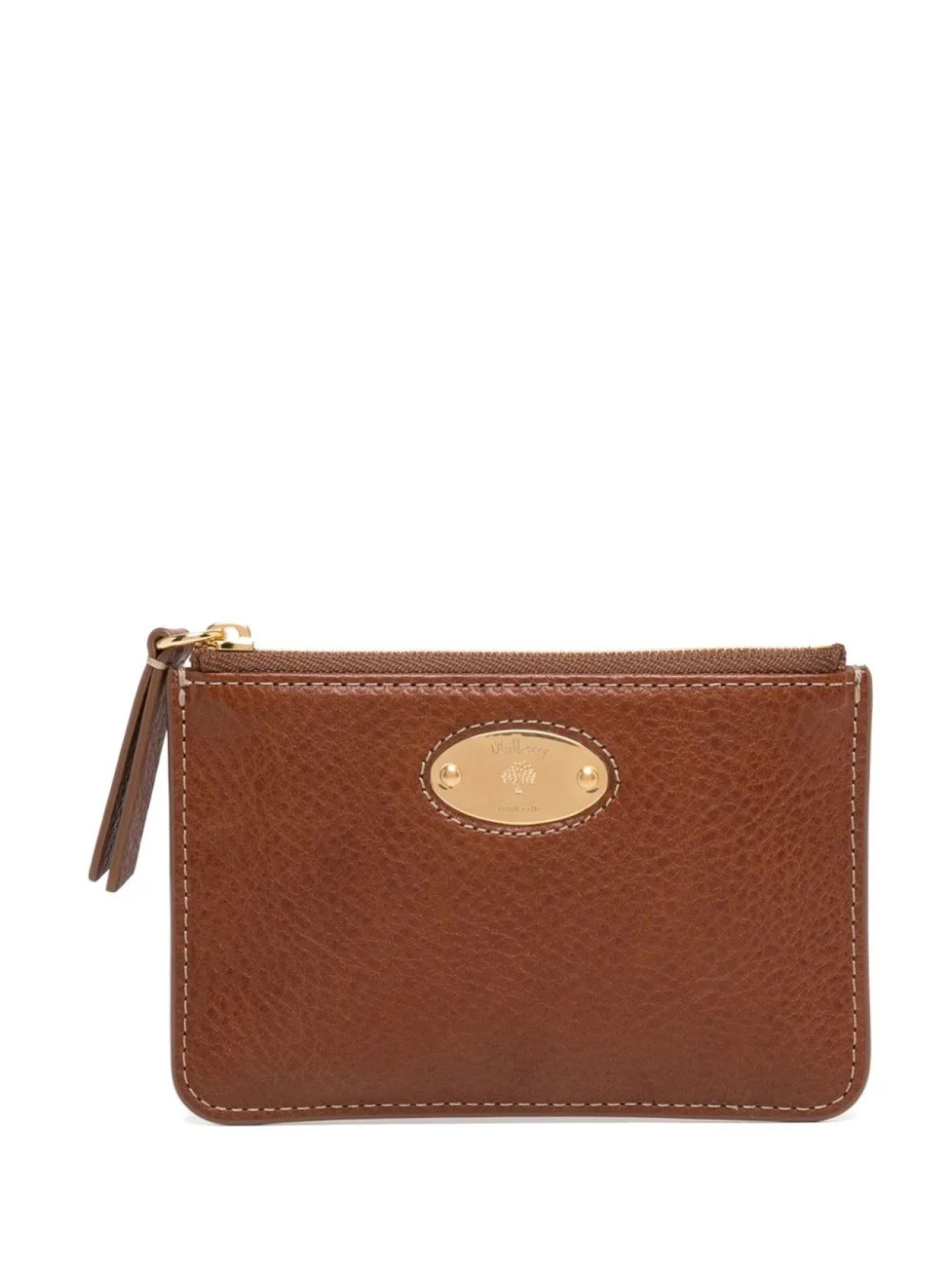

Mulberry кошелек из зернистой кожи, коричневый