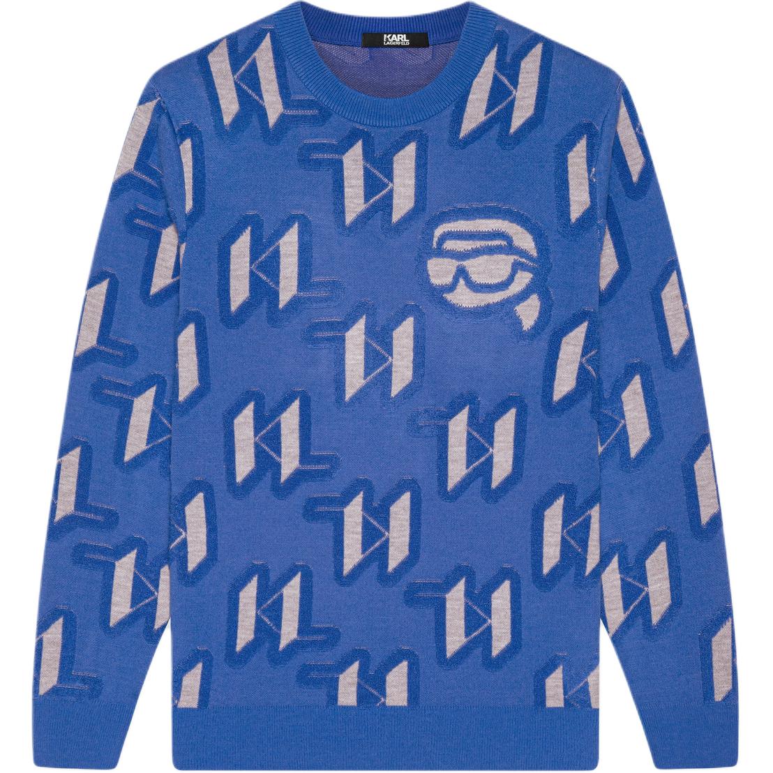 

Свитер KARL LAGERFELD FW25 для мужчин KARL LAGERFELD / Karl Lagerfeld Jeans, синий