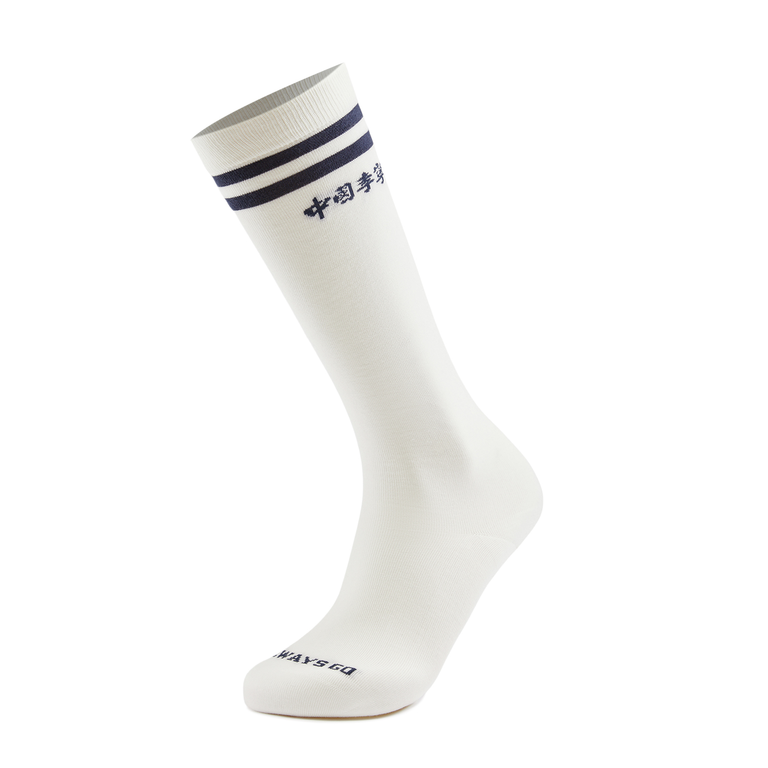 

LiNing Носки до колена женские 1 пара Ecru