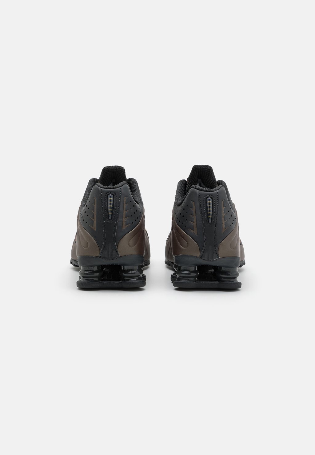Низкие кеды SHOX R4 Nike Sportswear, темно-серый — фото 3