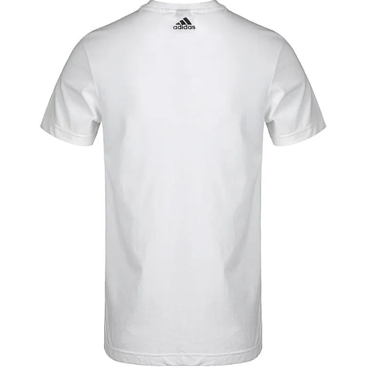 Футболка белая мужская Adidas — фото 3