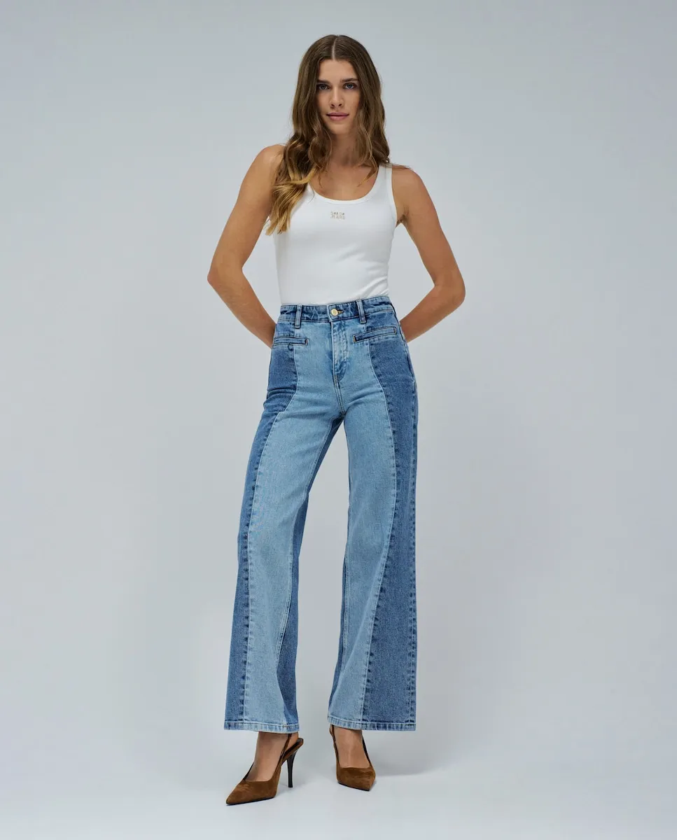 

Женские джинсы Faith Push In Wide Salsa Jeans, синий