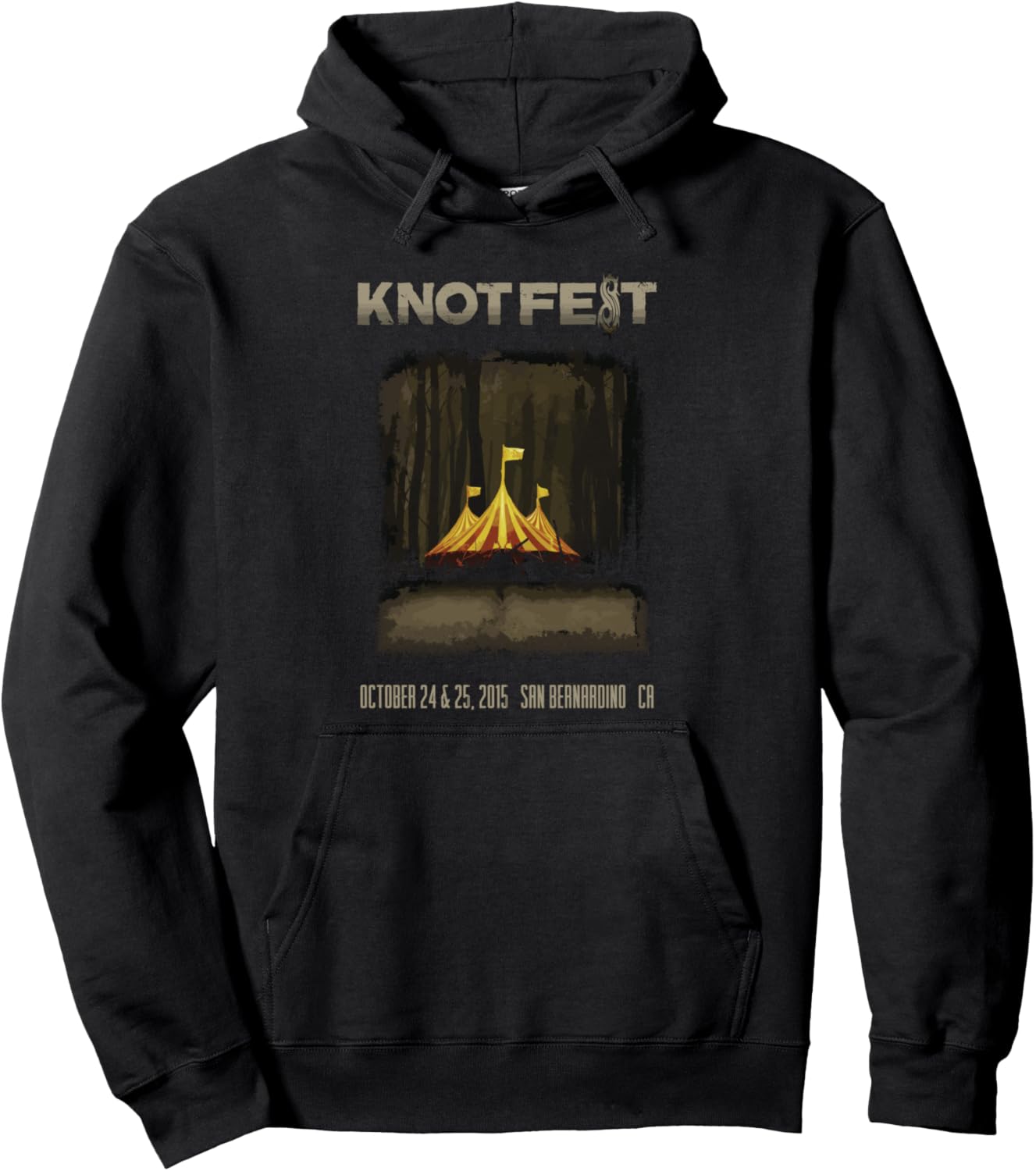 

Толстовка Knotfest 2023 Control Industry, черный