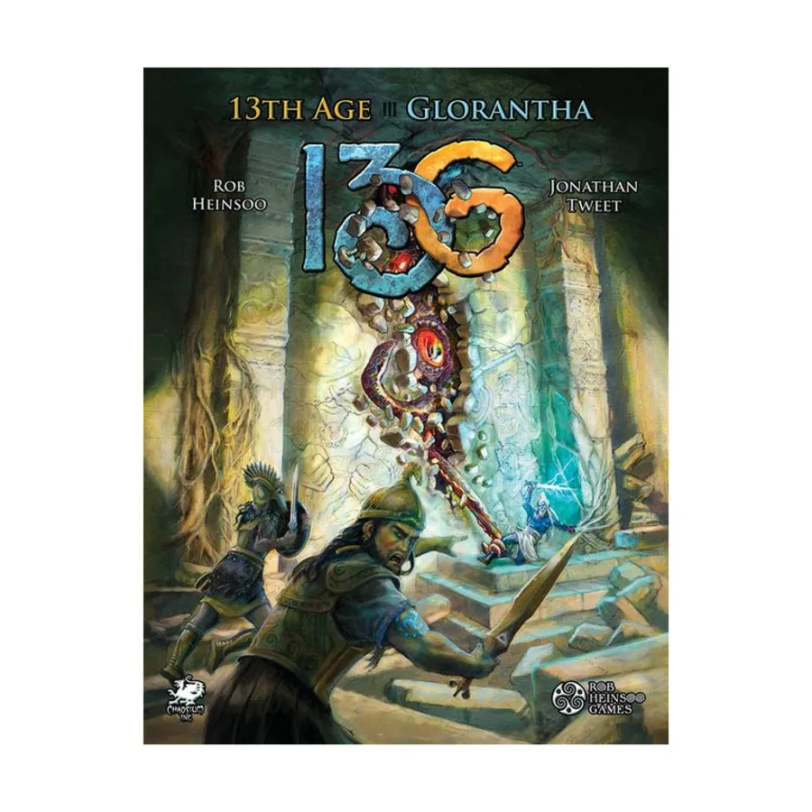 

13th Age Glorantha, Basic Roleplaying - Core & Assorted, твердый переплет
