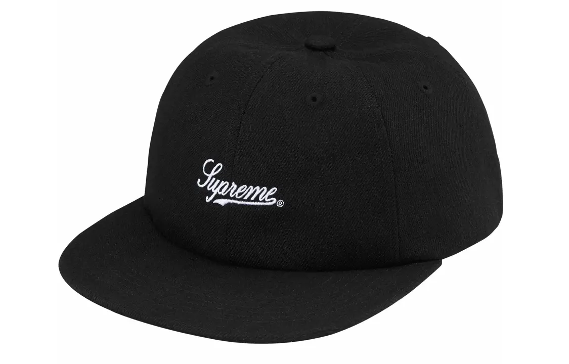 

Кепка Supreme с надписью логотипа, черный