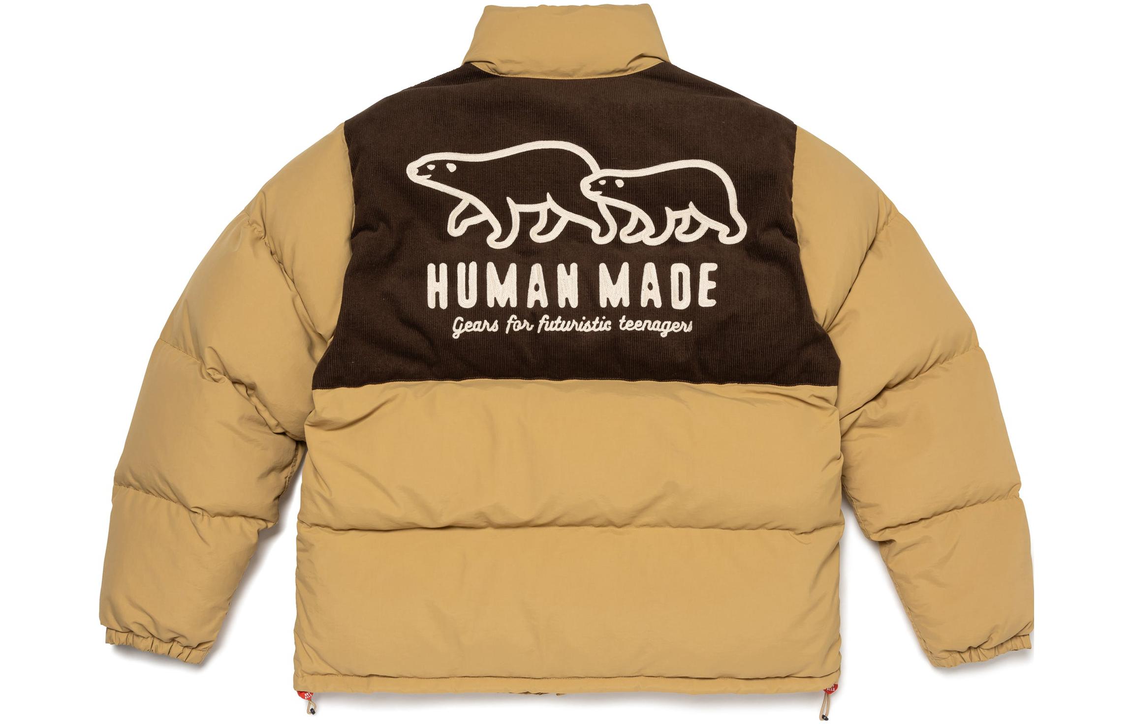 

HUMAN MADE Пуховик FW23 унисекс, Light Umber
