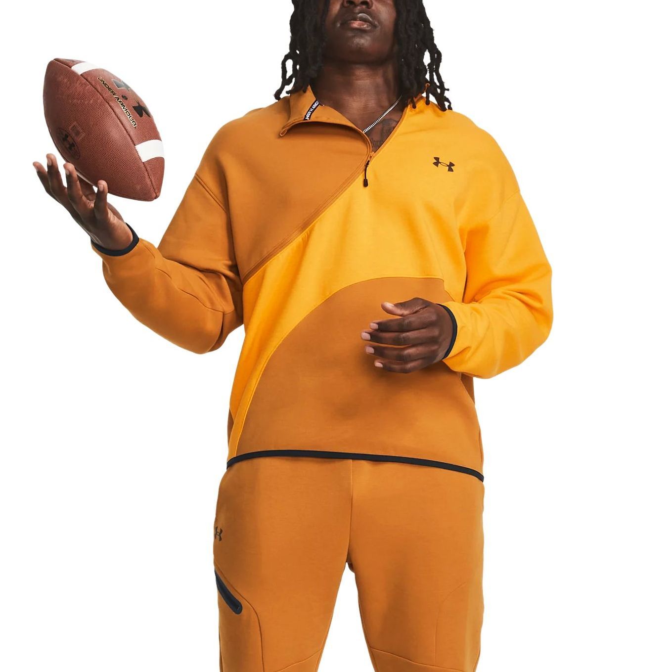

Неудержимый свитшот мужской Formula Orange Under Armour