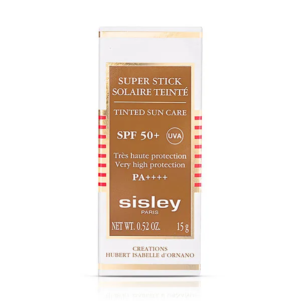 Солнцезащитный стик для чувствительных зон Super Stick Solaire Teinté Spf 50 Sisley, 15 ml — фото 2