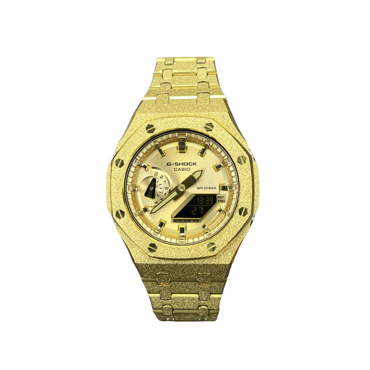 

CASIO Ретрофит серия кварцевый механизм браслет из нержавеющей стали часы унисекс gold циферблат