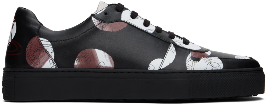 

Черные классические низкие кеды Vivienne Westwood