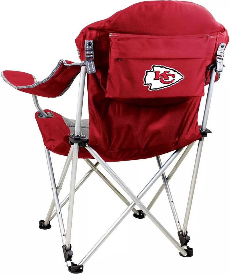 

Picnic Time Kansas City Chiefs Красное кресло с откидной спинкой