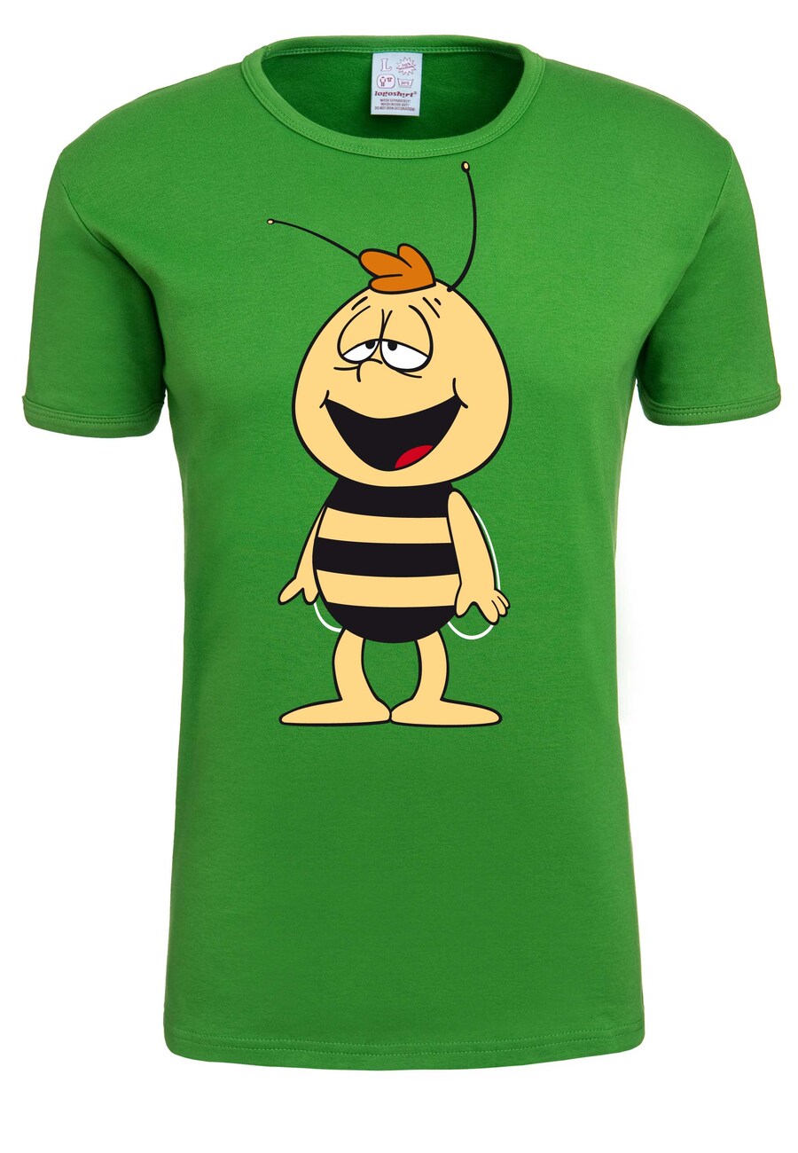 

Рубашка LOGOSHIRT Die Biene Maja – Willi, оливковый