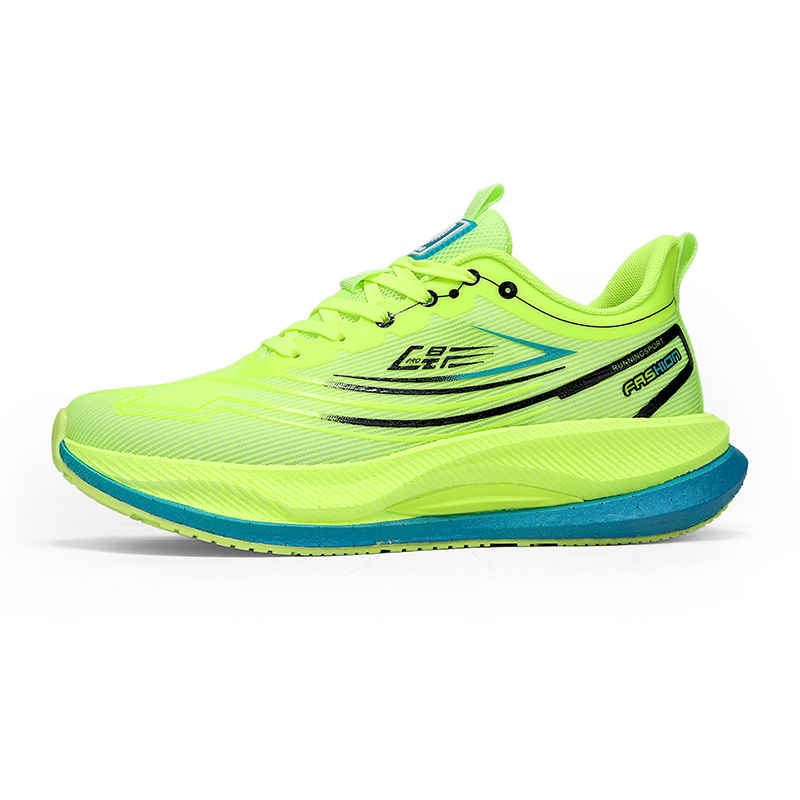 

MUSNODO Мужские беговые кроссовки Low top неоново-зеленые, цвет Neon Green