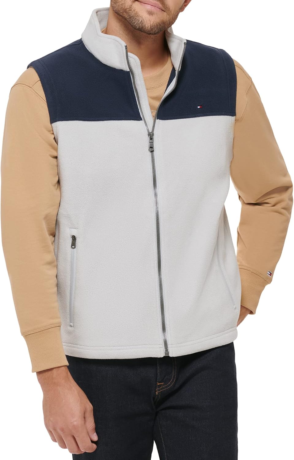 

Легкий мужской жилет Tommy Hilfiger Polar Fleece, Navy/Ice
