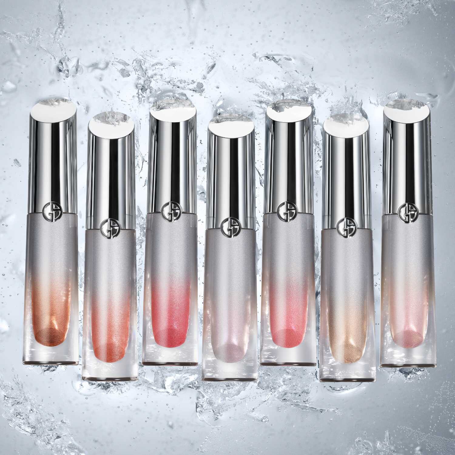 Блеск для губ Prisma Glass Icy Plumper Armani, 06 Iced Latte (3.5 ml) — фото 4