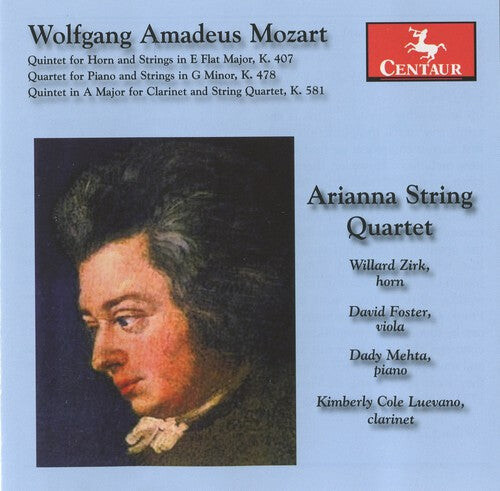 

CD диск Mozart / Zirk, Willard / Foster, David: Arianna String Quartet