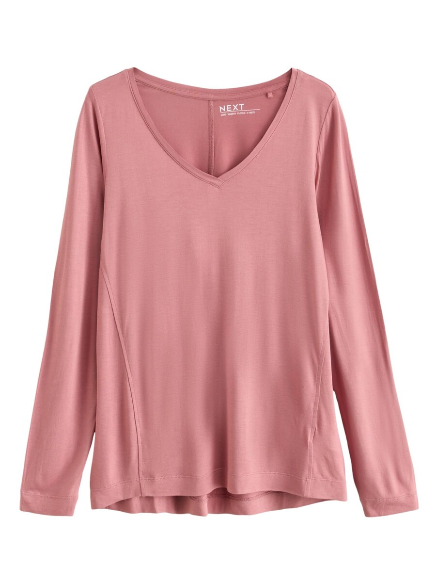

Лонгслив Next Shirt, розовый