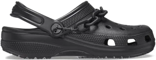 Кроксы Unisex Adult Classic Chain Clog BlkSandal Crocs, Black — фото 2
