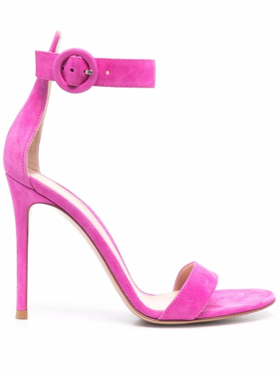 Gianvito Rossi босоножки с пряжками, розовый