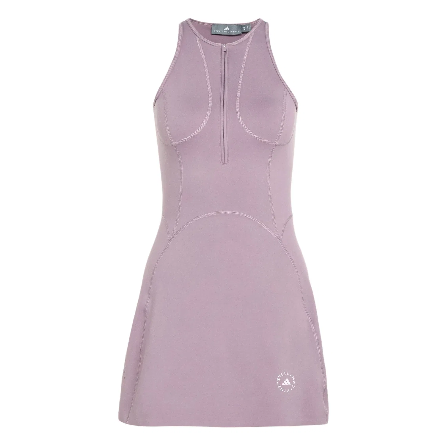 Платье тренировочное Stella McCartney TRAINING DRESS без рукавов женское Adidas, Ruins Purple